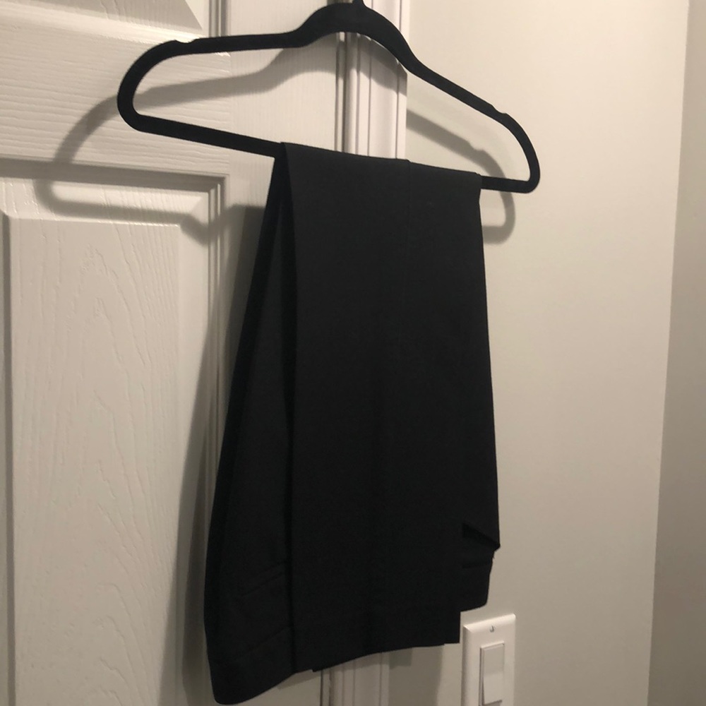 J. Crew trousers with navy detail